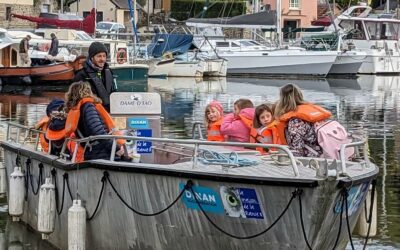 Sortie en bateau sur la Rance